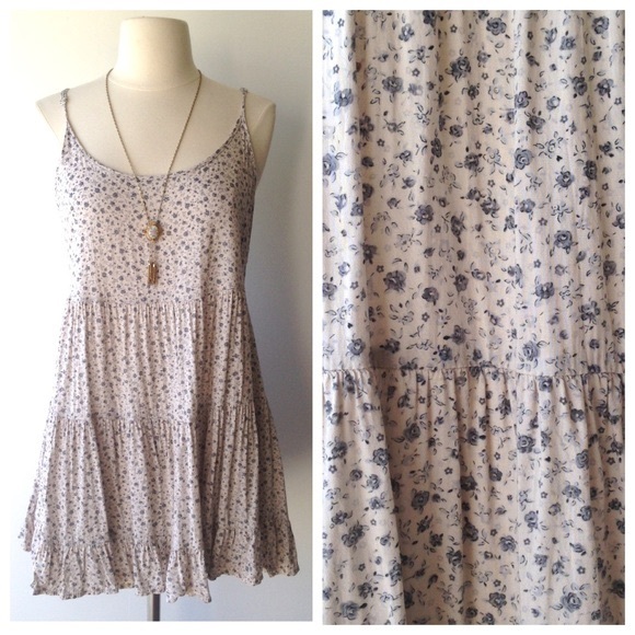 Brandy Melville Dresses & Skirts - Brandy Melville Blue/Gray Jada Dress